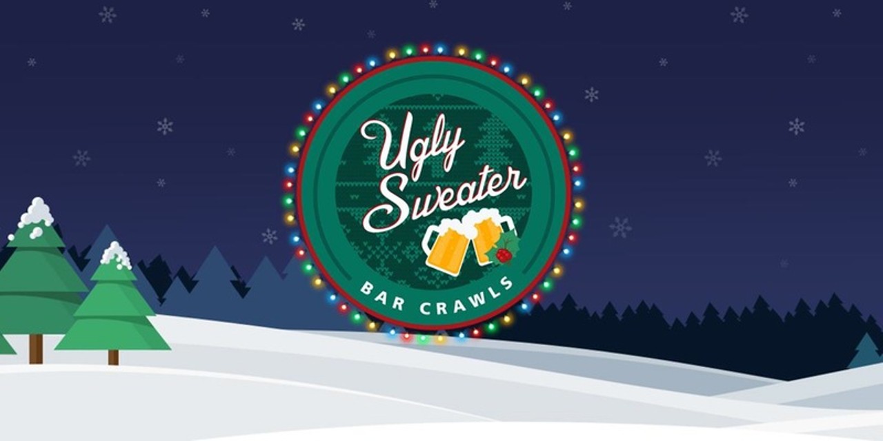 The Lakewood Ugly Sweater Bar Crawl - Sat, December 10, 2016
12:00 pm &#150; 8:00 pm at Around the Corner (18616 Detroit Ave). Tickets are $25 per person and can be bought here: eventbrite.com/e/ugly-sweater-bar-crawl-lakewood-tickets-26956810546