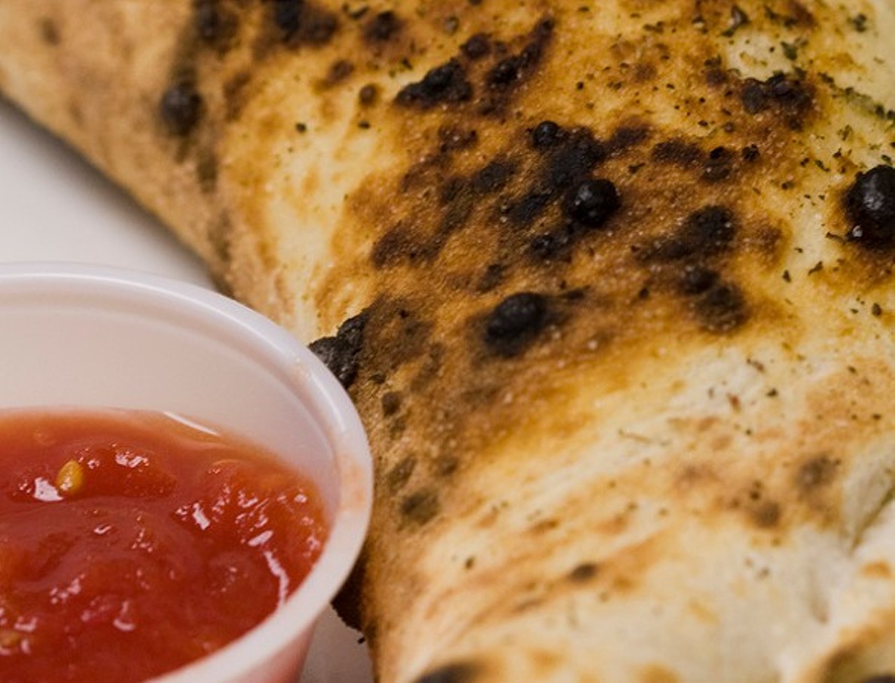 The Map Room - 
Try the Cheese Calzone for $6.99 at the Map Room at 1281 West 9th Street. (Photo via Flickr Creative Commons, Alex Dugger)