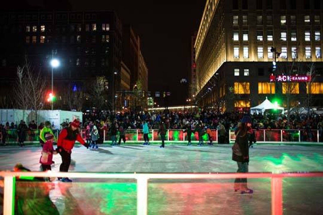 Public Square
Downtown Cleveland
Price: $10 (including ice skate rental) or $7 if you bring your own ice skates. Open through Feb. 28.
Photo courtesy Public Square/Facebook