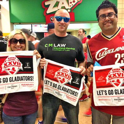 10 Photos of the Scene Events Team Driven by Fiat of Strongsville at The Cleveland Gladiators ArenaBowl Championship