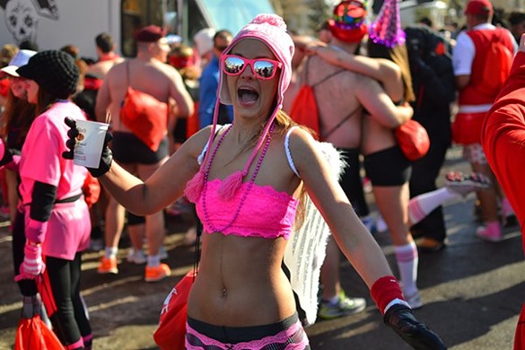 Saturday, Feb. 14 : Cupid Undie Run - You gotta be either crazy or really tough to participate in today&#146;s Cupid&#146;s Undie Run in your skivvies. It&#146;s bound to be freezing cold, so the faster you can complete the 1-mile-ish run, the better off you&#146;ll be. The event serves as a charity event too, raising money for the Children&#146;s Tumor Foundation. The party gets going at noon at the South Side in Tremont. Runners step off at 2:30 p.m. and the party continues until 4. Registration is $55. (Niesel)