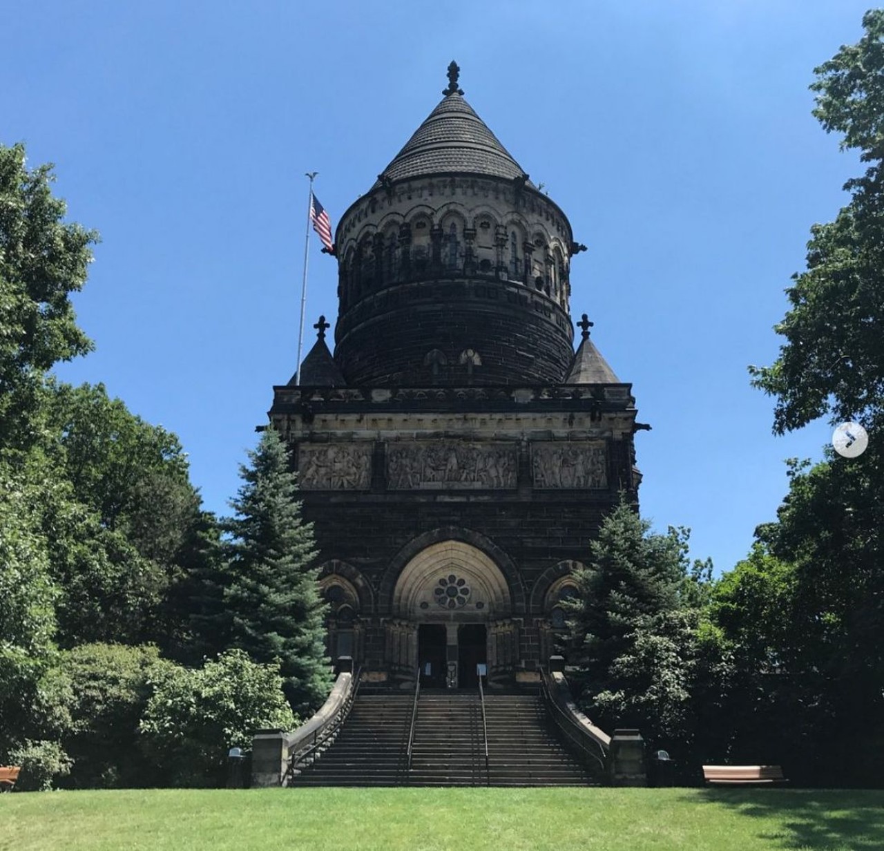 James A. Garfield Monument
12316 Euclid Ave., 216-421-2665
Though this monument is in the Lake View Cemetery, it is a wonderful spot to spend an afternoon. Have a picnic outside the monument on the open lawn, and then explore the attraction and its rich history. 
Photo via bryanindc/Instagram