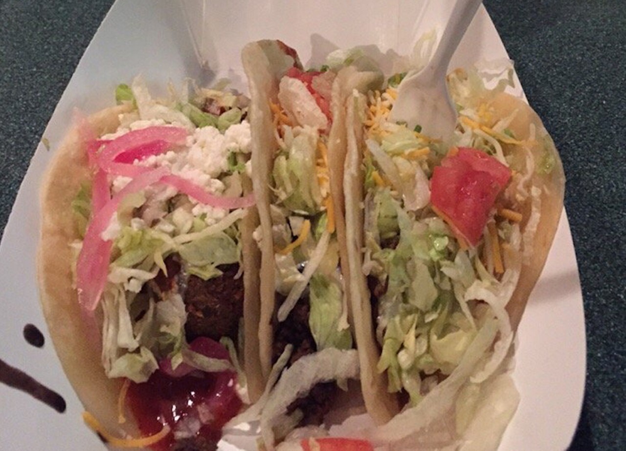 Lincoln Park Pub 
Catch the game and a taco! Lincoln Park Pub gives a fiesta flare on Tuesdays. Enjoy tacos starting at $2 or less. You can finish it off with a margarita or one of their Mexican beers. 2609 W 14th St, Cleveland, OH 44113.
(Photo via Julie A)