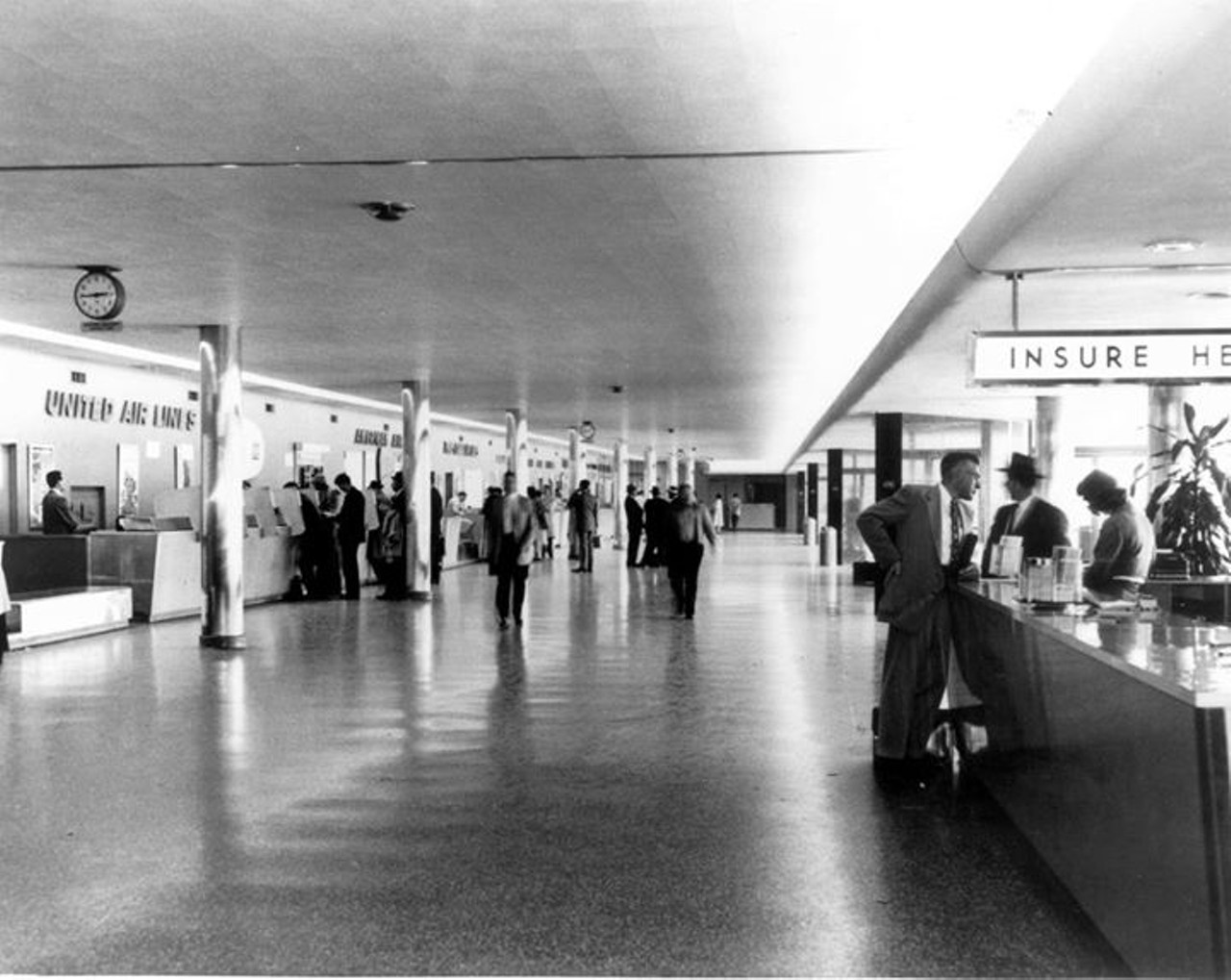 Ticket lobby, 1957.