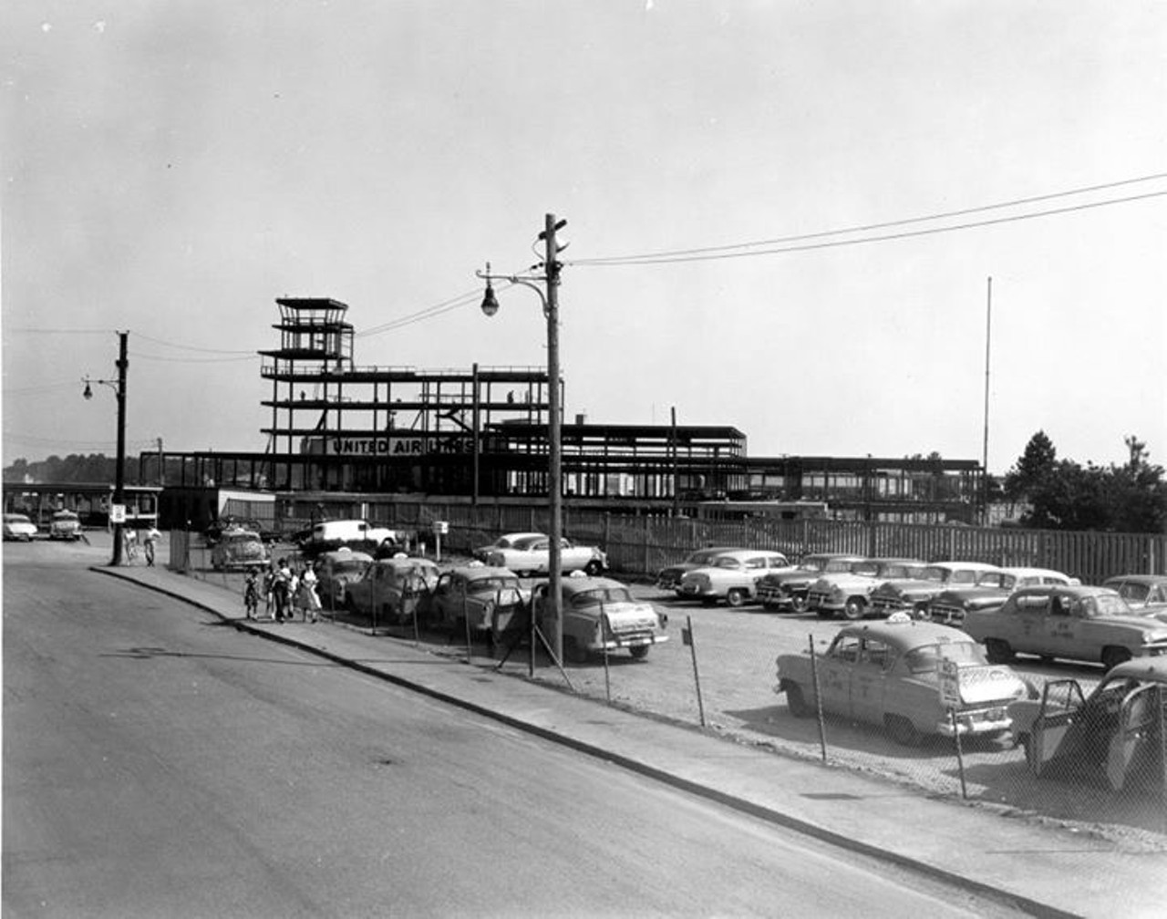 Terminal construction, 1954.