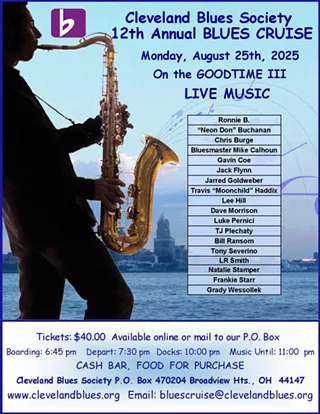 12th Annual Cleveland Blues Society Annual Blues Cruise