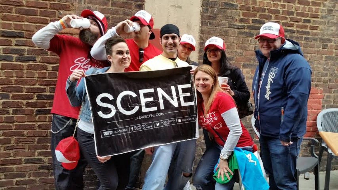 14 Photos of the Scene Events Team at Cleveland's Dyngus Day Celebration