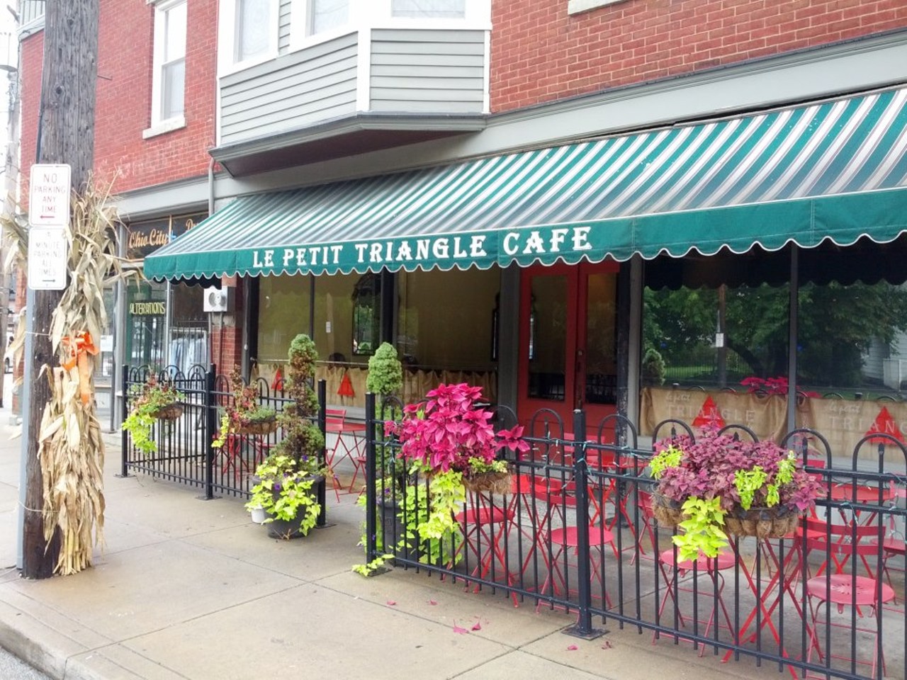  Le Petit Triangle Cafe
1881 Fulton Rd. 
This little French inspired spot is an Ohio City favorite. With your sweet or savory crepe make sure to also order a glass of champagne, red or white wine, or a Great Lakes brew. Unlike most Cleveland spots, brunch here is everyday starting 10 a.m. (Photo courtesy of Le Petit Triangle Cafe/Facebook)