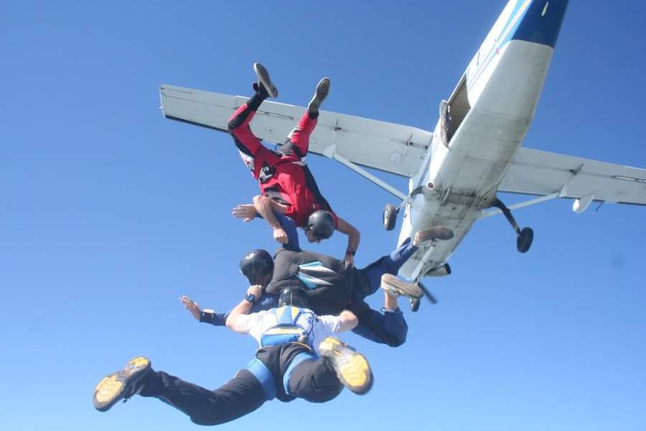 Go Skydiving! - AerOhio in Mentor says just about anybody can skydive, and weather permitting it's a perfect way to take advantage of the warmer weather. Website: AerOhio.com