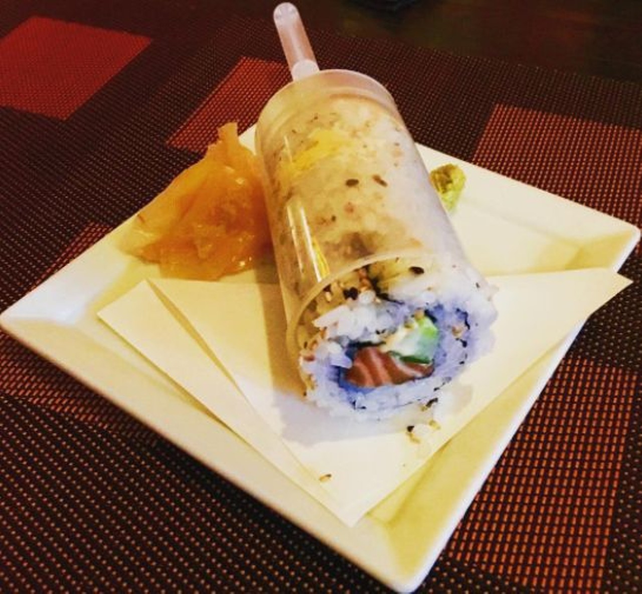  Sushi Pops at Dante
2247 Professor Ave. Suite C, 216-274-1200
Like the push-pops of your youth without the gooey orange mess, Dante's sushi pops are the perfect summer stick food when you're bored with traditional sushi rolls. Yes, sushi on a stick.
Photo via parkerjoewarren/Instagram