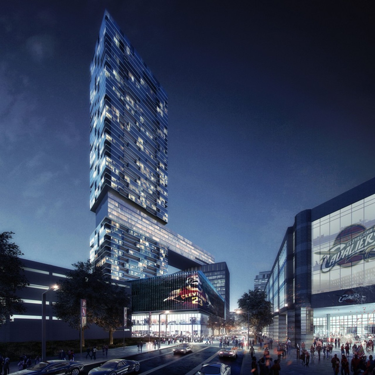 nuCLEus Project | 54 stories | Up to 500 units | Gateway District