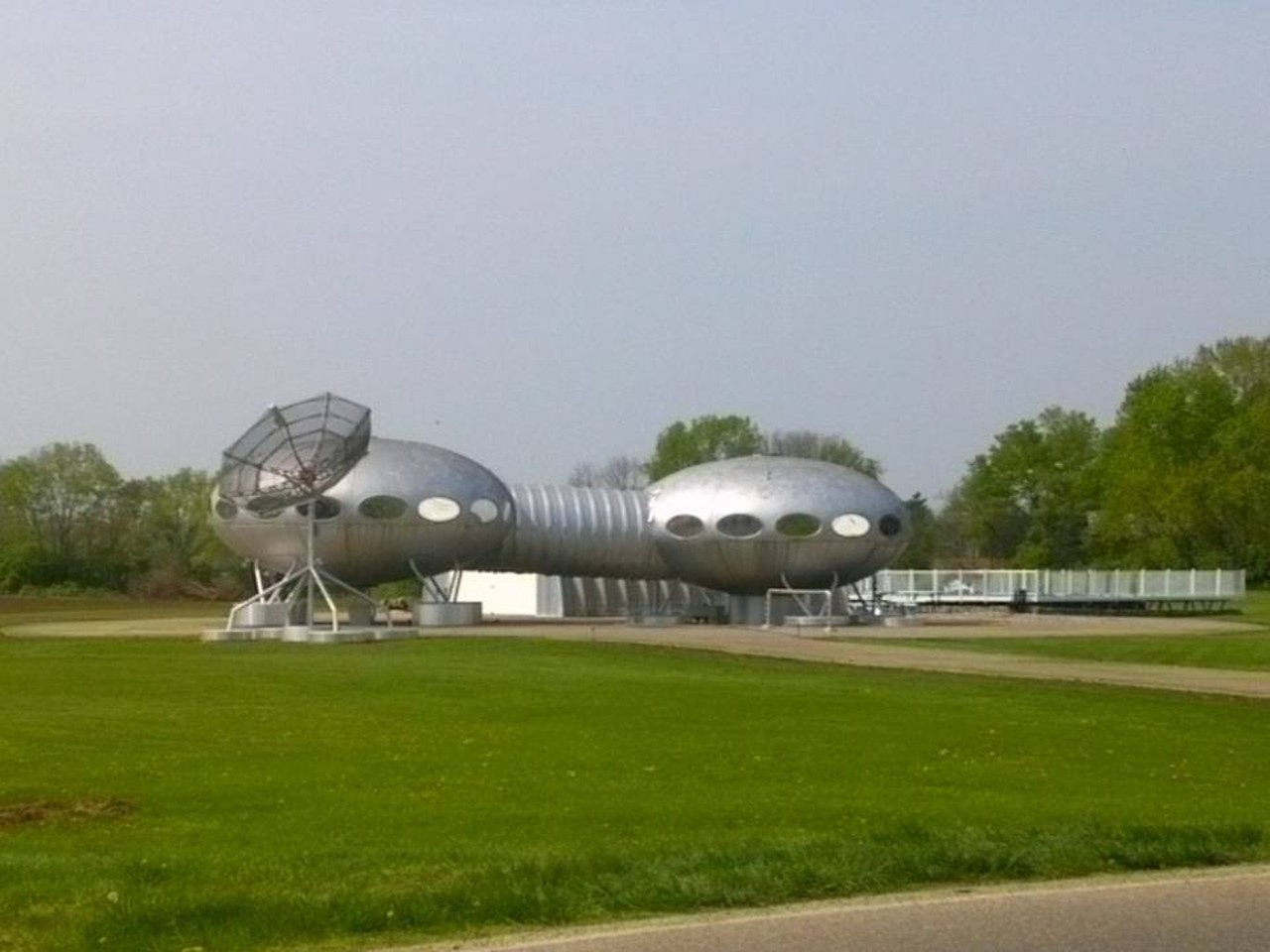  The Futuro House
9961 Central Ave., Carlisle
Finnish architect Matti Suuronen designed around 100 houses shaped like spaceships during the 1960s and '70s. The houses can be found all over the world, but this one is in Carlisle, Ohio, where I-75 meets I-71, just north of Cincinnati.
Photo via Futuro House/Facebook