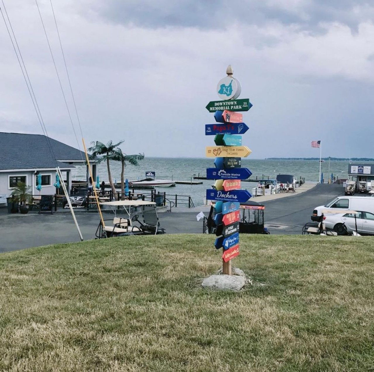 Kelleys Island
1169 N Buck Rd., Lakeside Marblehead, 419-746-2546
Kelleys Island is a popular Ohio vacation spot with tons of restaurants, shopping areas and, of course, scenic views of Lake Erie. 
Photo via __qzb__/Instagram