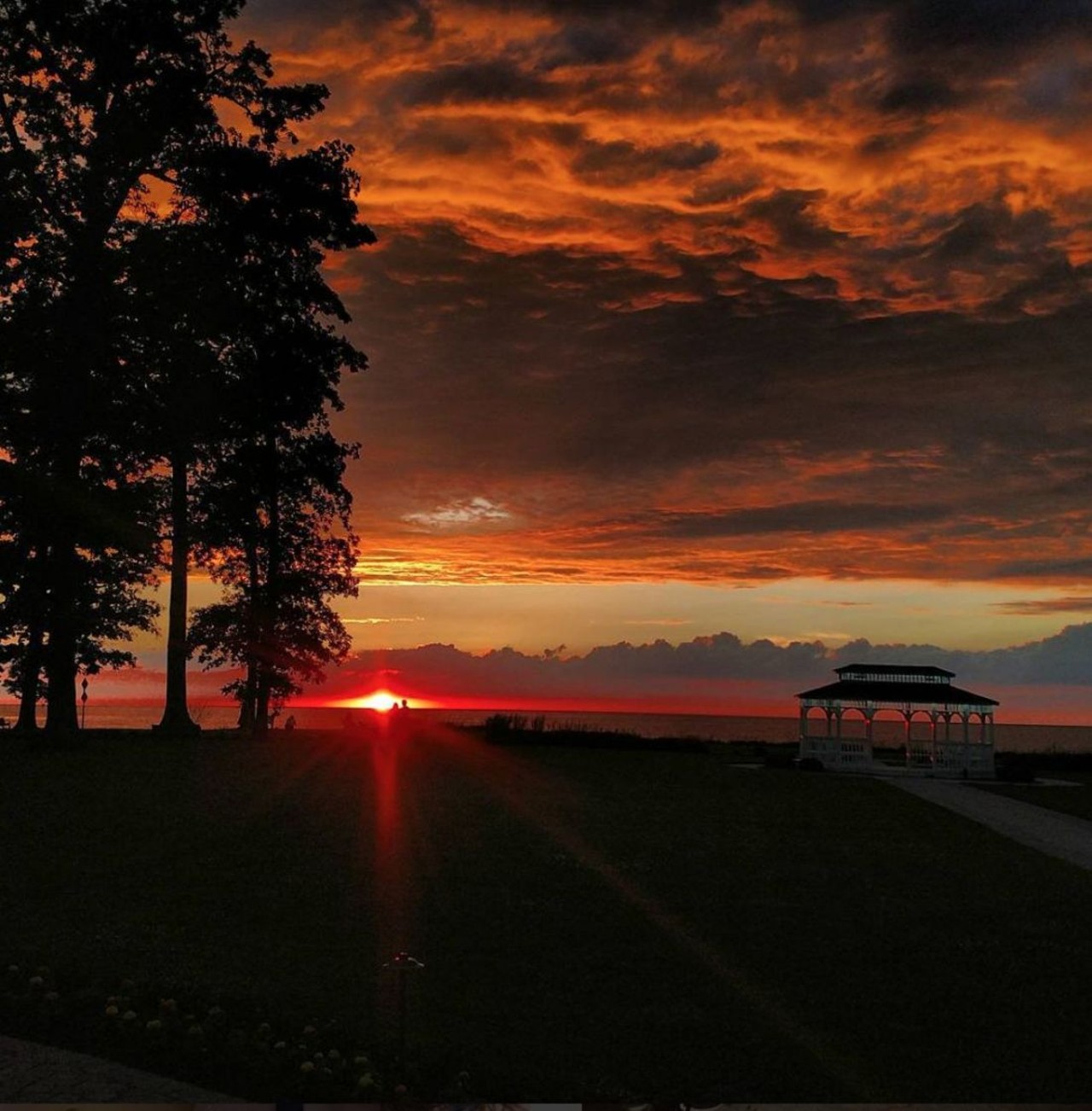 Geneva State Park
4499 Padanarum Rd., Geneva, 440-466-8400
This state park is along the Lake Erie shoreline and offers several gazebos perfect for watching the sun set ... or rise for that matter.
Photo via klawren3/Instagram