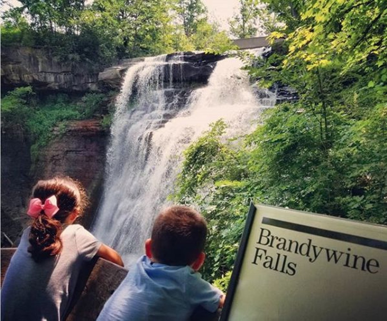  Brandywine Falls
8176 Brandywine Rd., Sagamore Hills 
One of the most popular attractions in Cuyahoga Valley National Park, the 65-feet-tall Brandywine Falls is accessible by a boardwalk and offers a serene scene. Brandywine Falls is about a 35 minute drive from Cleveland.
Photo via joebeyercle/Instagram
