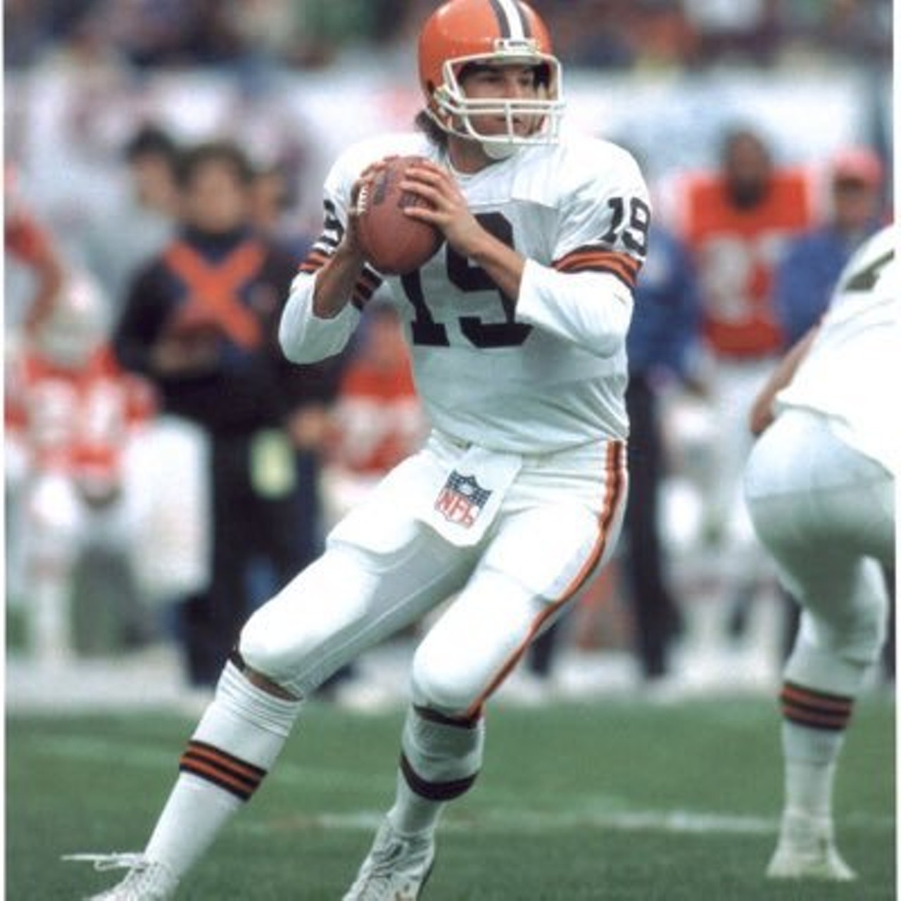 Bernie Kosar was overrated.
There&#146;s nothing we hold on to like sports of the bygone eras, and the last time the Browns had any consistently decent teams, Kosar was under center, so you better not say a bad word about him.
Photo via Scene Archives