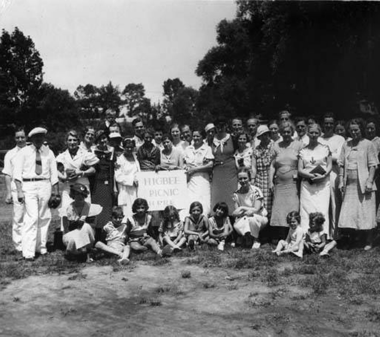 Higbee Company Employees' Picnic, Wildwood Park. 1934