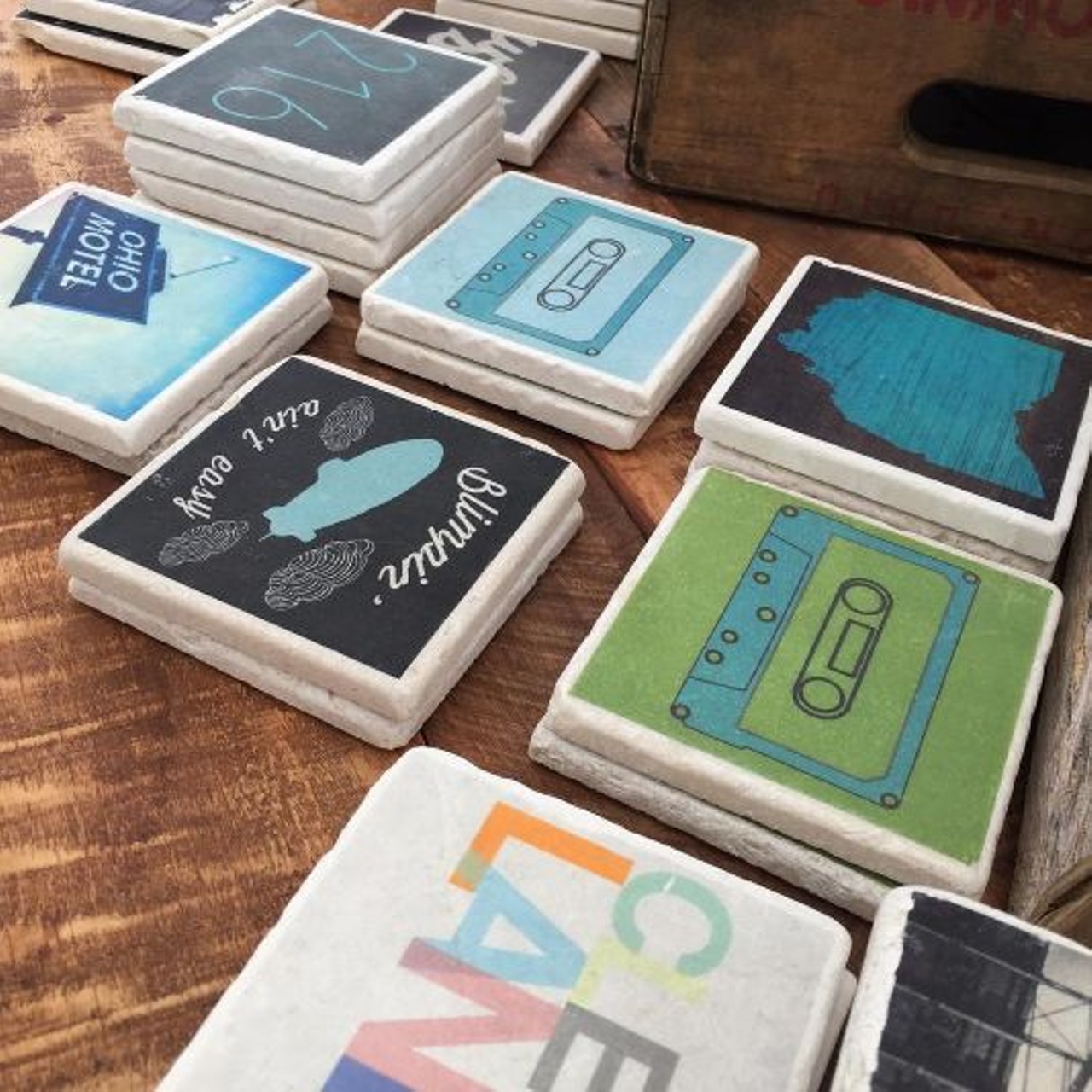 Studio KMR Photography
This studio doesn't just offer photography; artist Kevin Richards also makes coasters, magnets and wood prints, so you can adorn your home with retro Cleveland-oriented designs.
Photo via studiokmrphotography /Instagram
