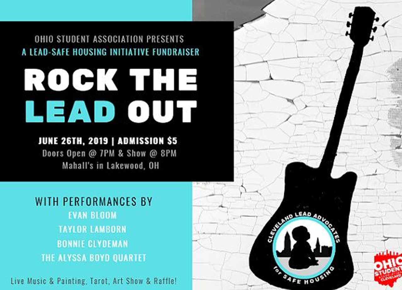 Rock the Lead Out
Through June 30
Poster Artwork Provided by Rock the Lead Out