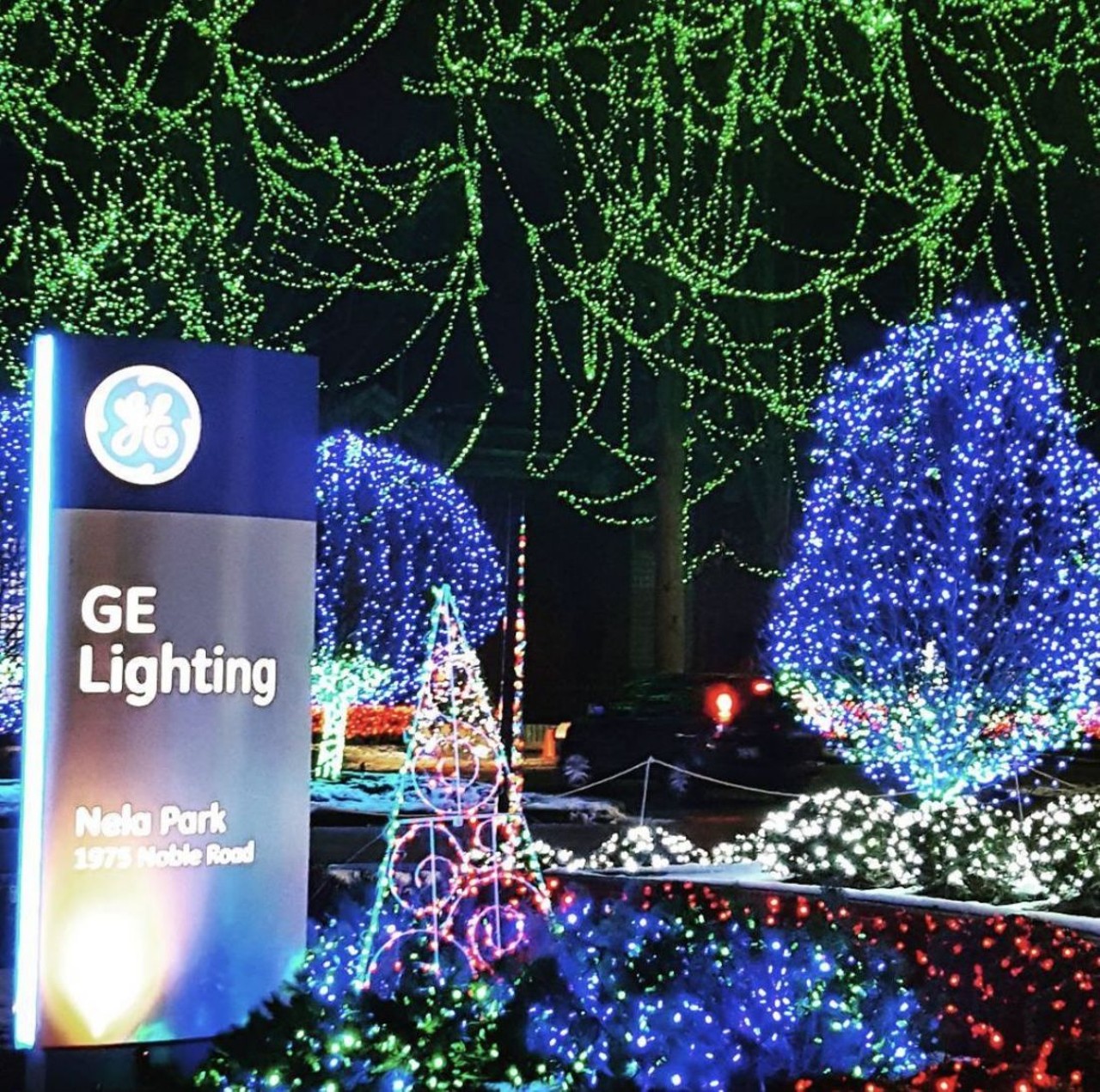  Nela Park
If you're in the mood to see a really extraordinary holiday lighting display at no cost, General Electric&#146;s Nela Park has got you covered. For the 97th year, you can visit the most well-known light display in Cleveland, which begins on December 3rd and goes until January 3rd.
Photo via @Christina.B323/Instagram