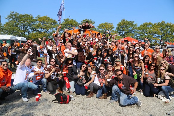 Tailgate in the Muni Lot
    1500 South Marginal Rd., Cleveland
    
     By the time we can tailgate again, the Browns may have a losing record. But when has that ever stopped us.
    
    Photo via Scene Archives