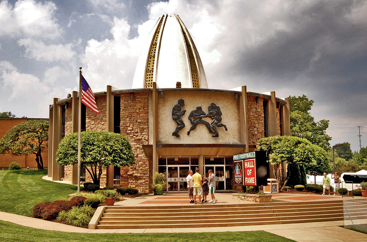  Visit the Pro Football Hall of Fame
2121 George Halas Dr. NW., Canton
Football is synonymous with Northeast Ohio and with Canton being the birthplace of the sport there's no better place to visit than the Pro Football Hall of Fame. The iconic building and repository of the sport's history is just a short jaunt down I-77 and the complex is in the midst of a massive expansion, meaning there's plenty to do for everyone.