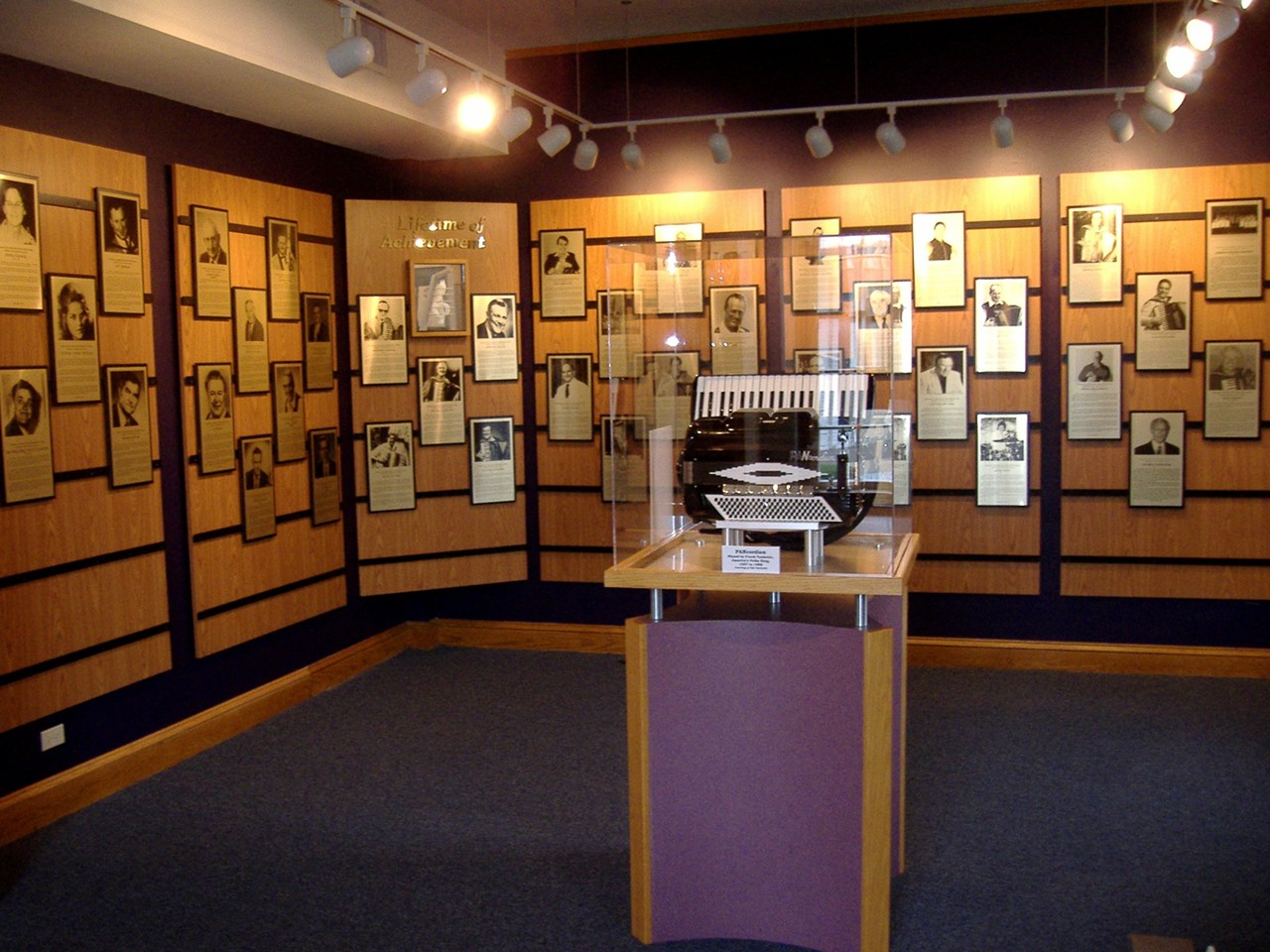 Visit The National Cleveland-Style Polka Hall of Fame and Museum
605 East 222nd St., Euclid
The Rock n’ Roll Hall of Fame isn’t the only musical hall of fame in Cleveland. Yes, we have a hall of fame dedicated to Cleveland-style polka music, the happiest sound around. "The National Cleveland-Style Polka Hall of Fame was founded in 1987 by musicians and leaders of Slovenian and ethnic organizations. The museum traces the story of the city's home-grown sound from its roots in the old Slovenian neighborhoods to nationwide popularity with audio exhibits, historic photographs and original instruments. The archive preserves 6,000 vintage recordings, dating back to 1913."