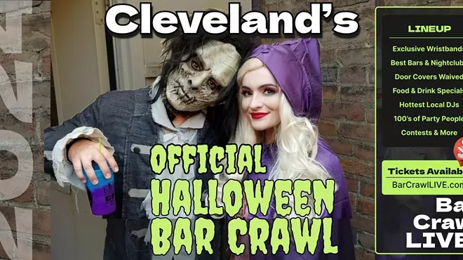 Image: 2024 Official Halloween Bar Crawl Cleveland Bar Crawl LIVE 3 Dates