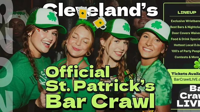 Image: 2025 Official Cleveland St Patricks Day Bar Crawl 2 Dates By Bar Crawl LIVE