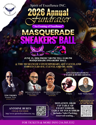 Image: 2026 ANNUAL FUNDRAISER "AN EVENING OF EXCELLENCE" MASQUERADE SNEAKERS BALL