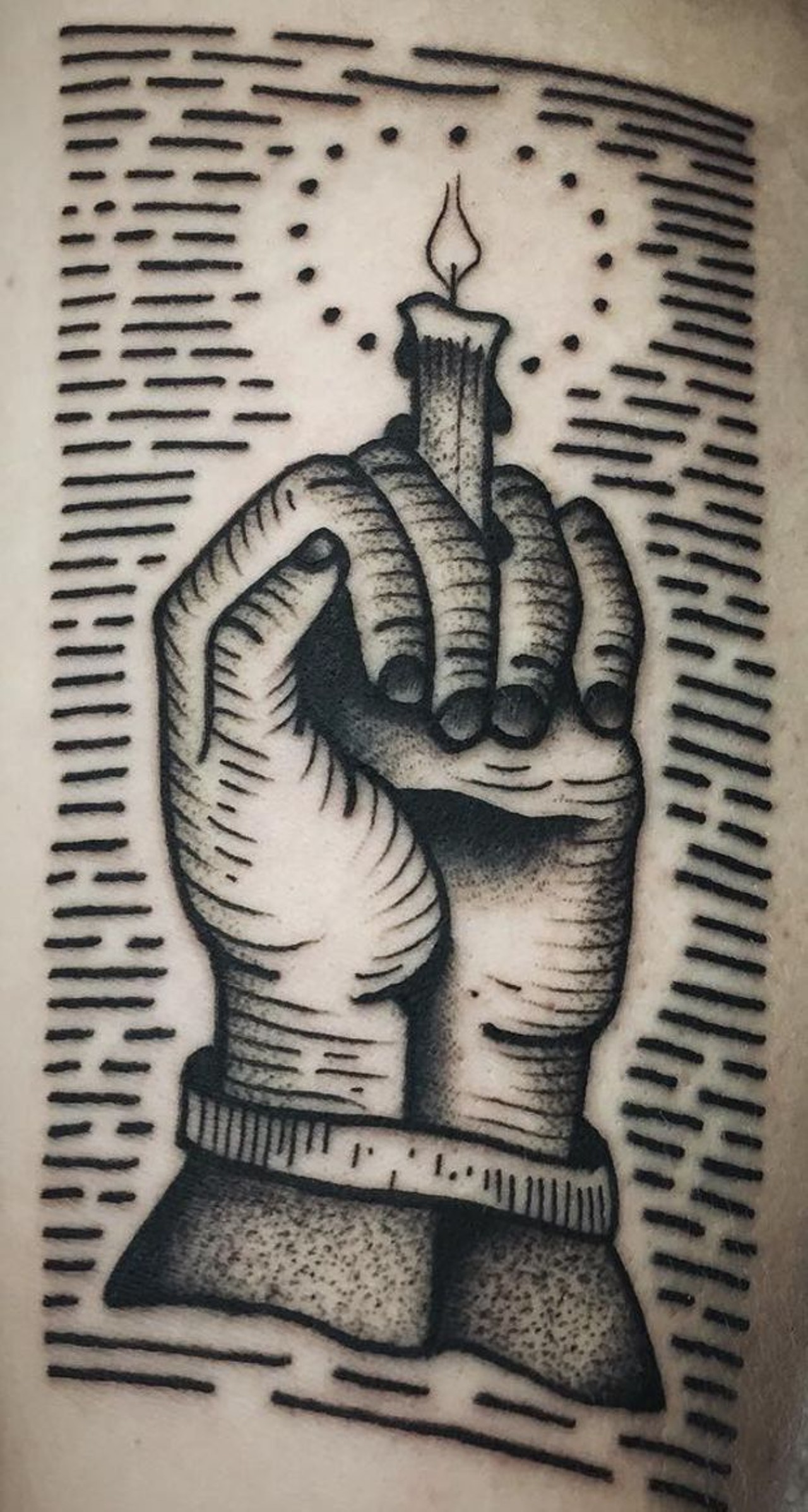  Nate Kemr @nkemr
Find the artist at West Anchor Tattoo.
