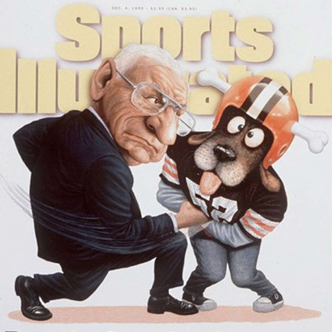  The Stealing of the Cleveland Browns
In 1995, Browns&#146; owner Art Modell announced he was moving the beloved franchise to Baltimore. NFL owner&#146;s voted 25-2 to move the team and that resulted in Cleveland being football-less from 1996 to 1998. The team moved back in 1999 but is still recovering to this day.
Photo via Scene Archives