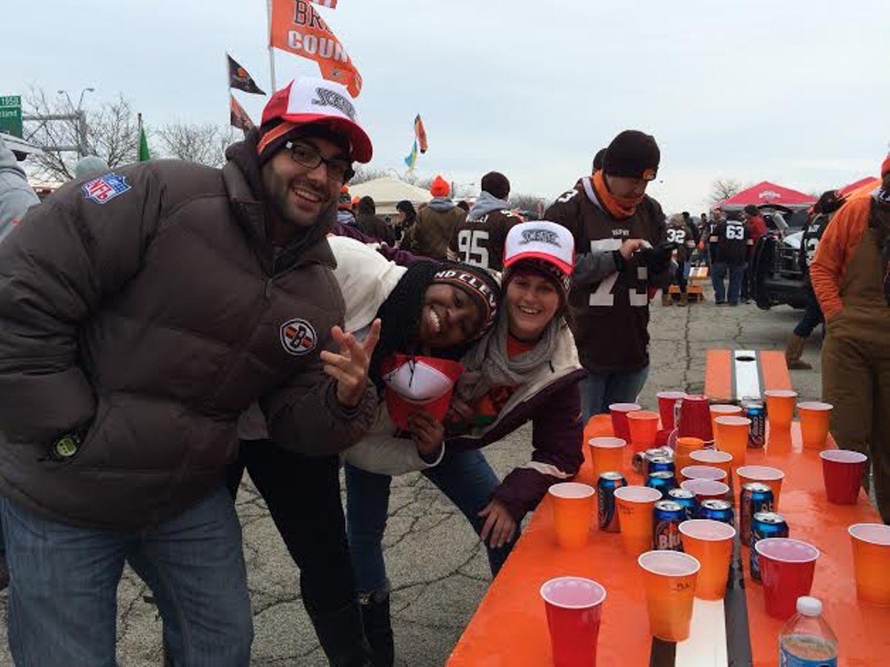 Cleveland's tailgating scene >>> 