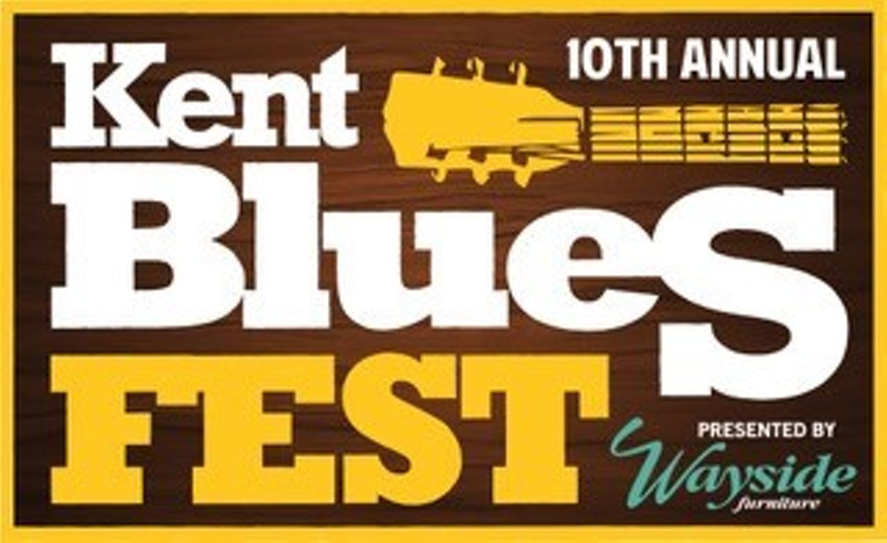 Kent Blues Fest 
Fri, July 13
Logo Provided
