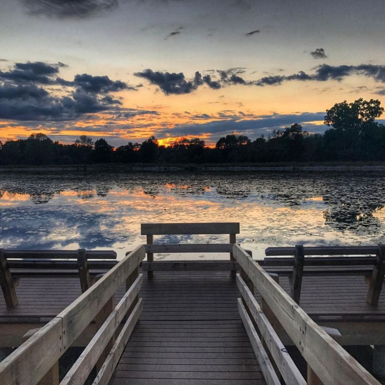  Walter Best Wildlife Preserve
11620 Ravenna Rd., 440-286-9516
This small preserve, part of the Geauga Park District, has areas for fishing, picnic tables and trails that run along Best Lake. Perfect for a quiet hike and an ideal spot to watch wildlife. 
Photo via _dez_/Instagram