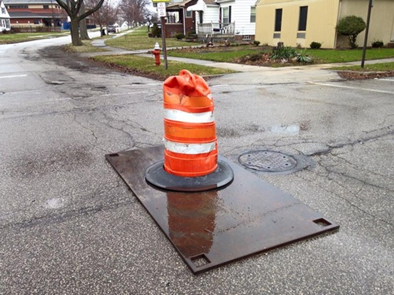 Traffic Cone
You could either be a traffic cone or a pot hole. You'll find many lookalikes on the streets of Cleveland either way.
Photo via Scene Archives