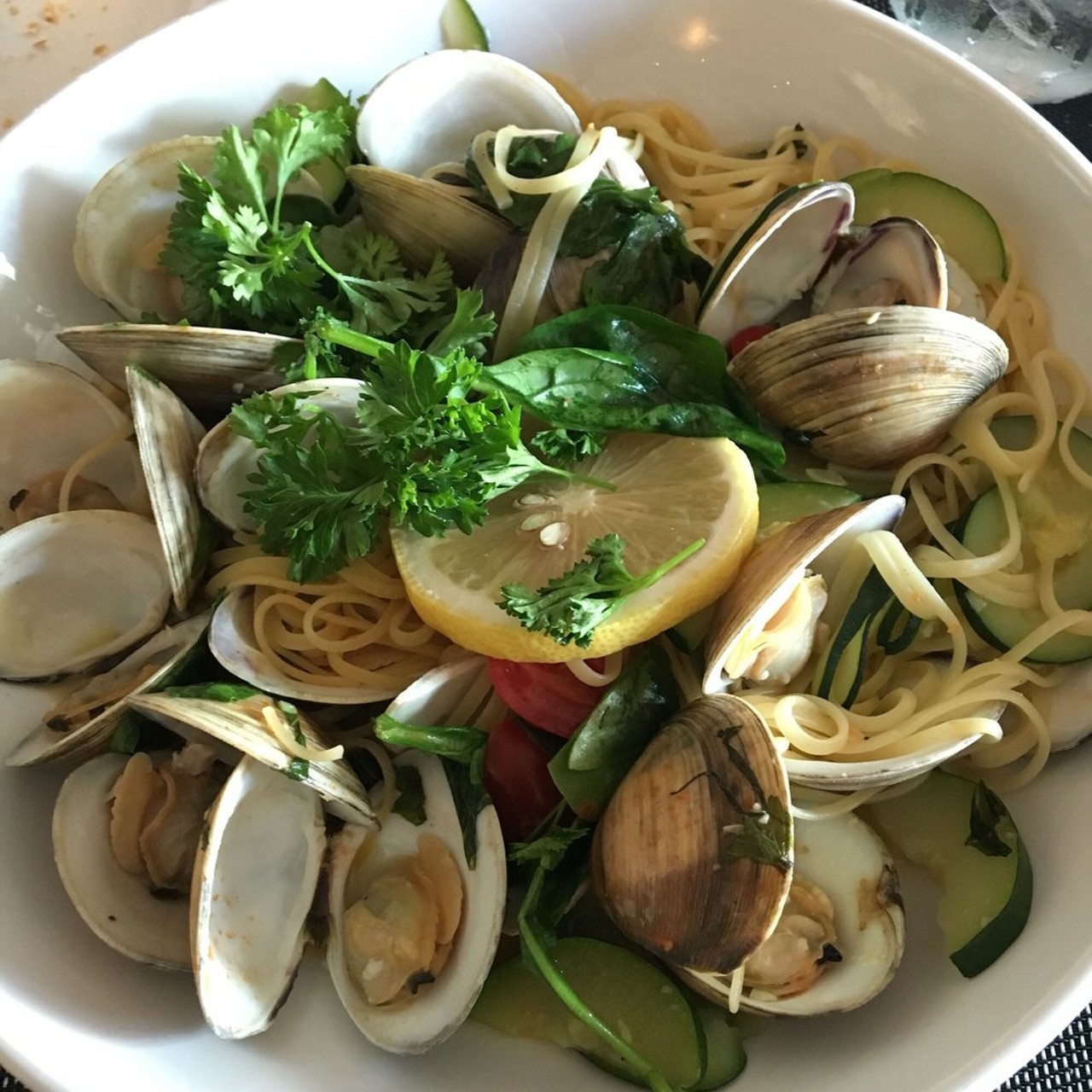 Clam with pasta - Mia Bella - 12200 Mayfield Rd., (216) 795-2355, mblittleitaly.com