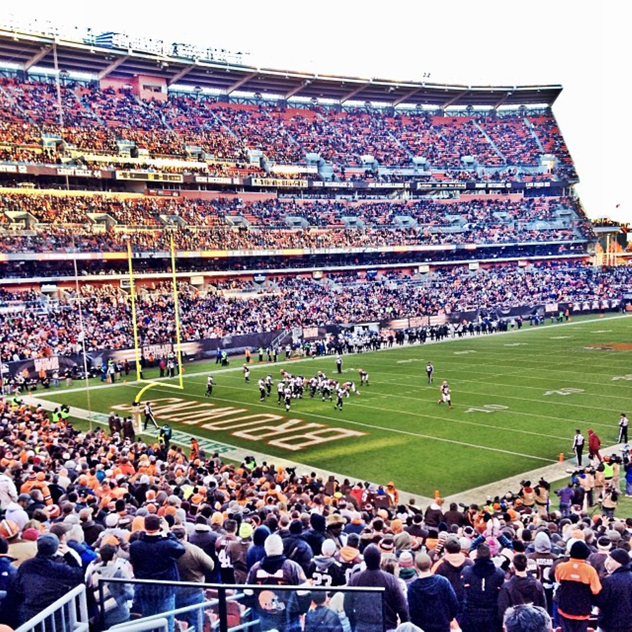 Photo: Baltimore Ravens vs Cleveland Browns in Cleveland - CLE20231010121 