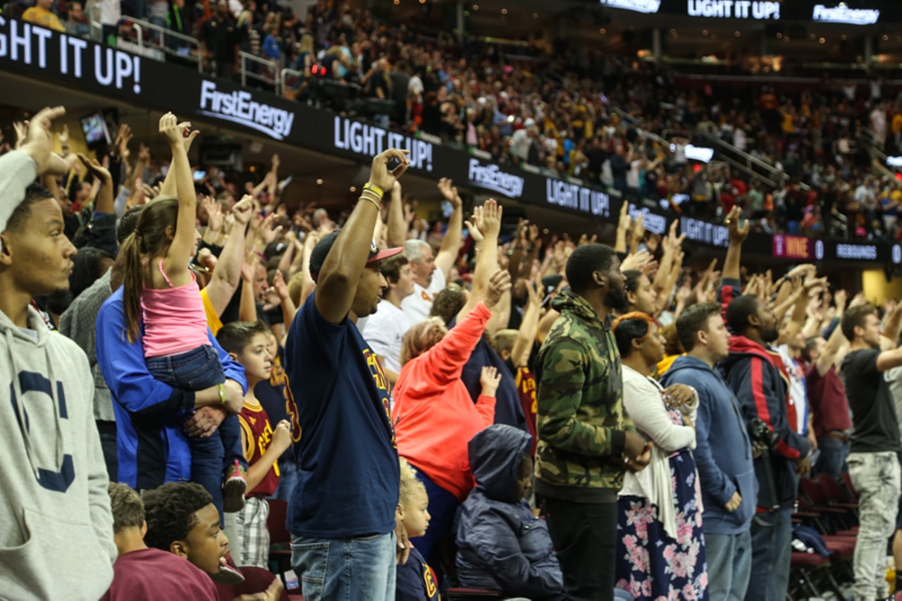 25 Photos from the Wine and Gold Cavs Scrimmage at the Q