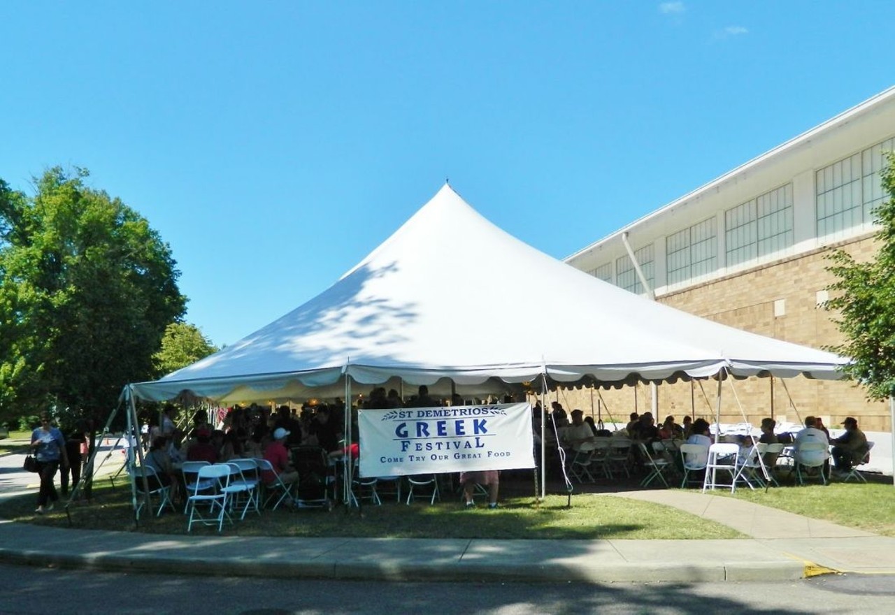  St. Demetrius Greek Festival
When: June 22nd -25th
Admission: $5-$50
Where: St. Demetrios Church in Rocky River
What: Greek Food, Music, Entertainment and More