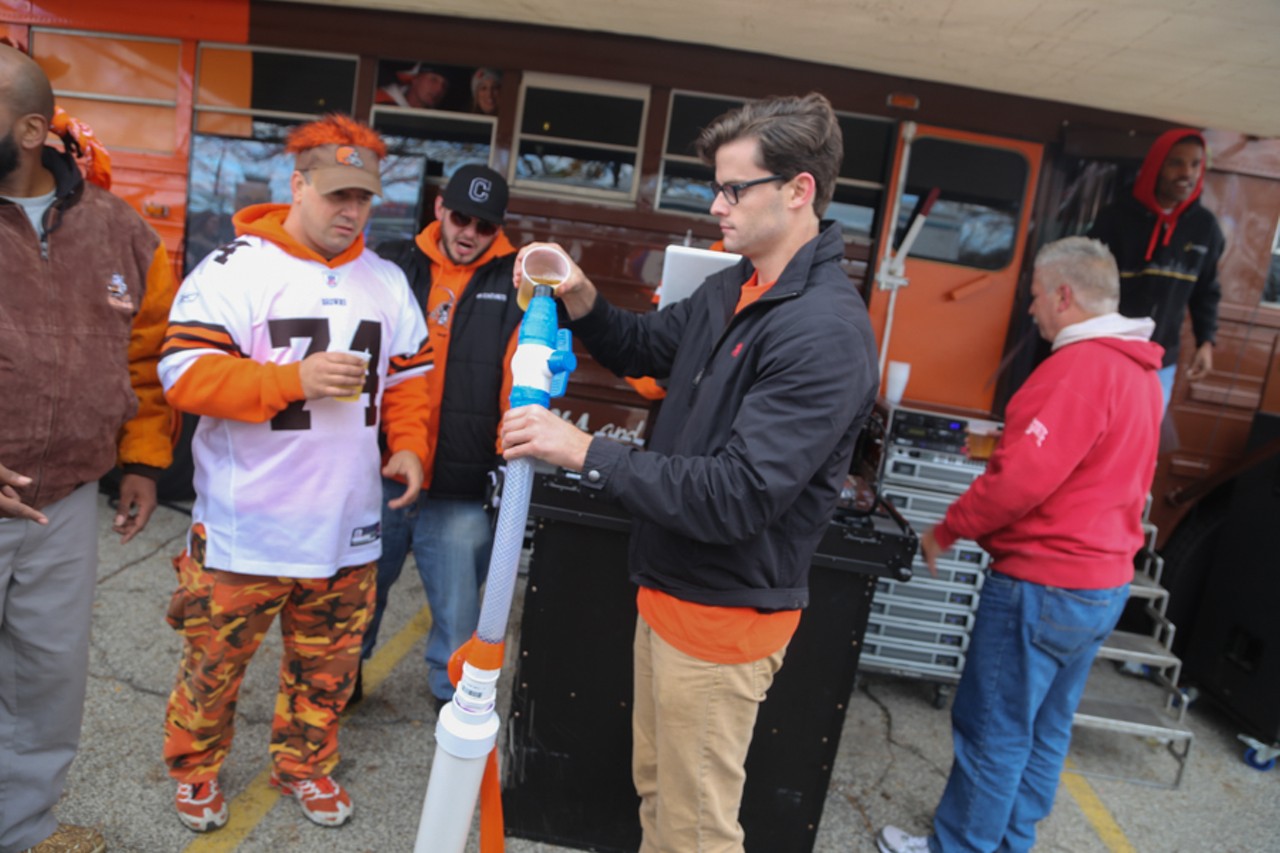 28 Photos from the Browns vs. Broncos Tailgate at the Muni Lot