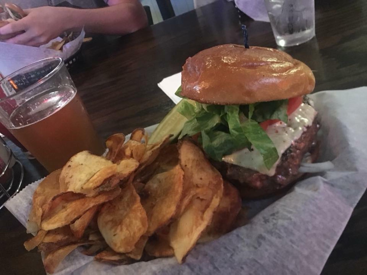  49th Street Tavern 
4129 East 49th St., Cuyahoga Falls 
The 49th Street Tavern is offering the 49th Street Burger that comes with lettuce, tomato, onions, and choice of cheese on a brioche bun with a side of house chips and a pickle spear.
Photo Provided by Restaurant