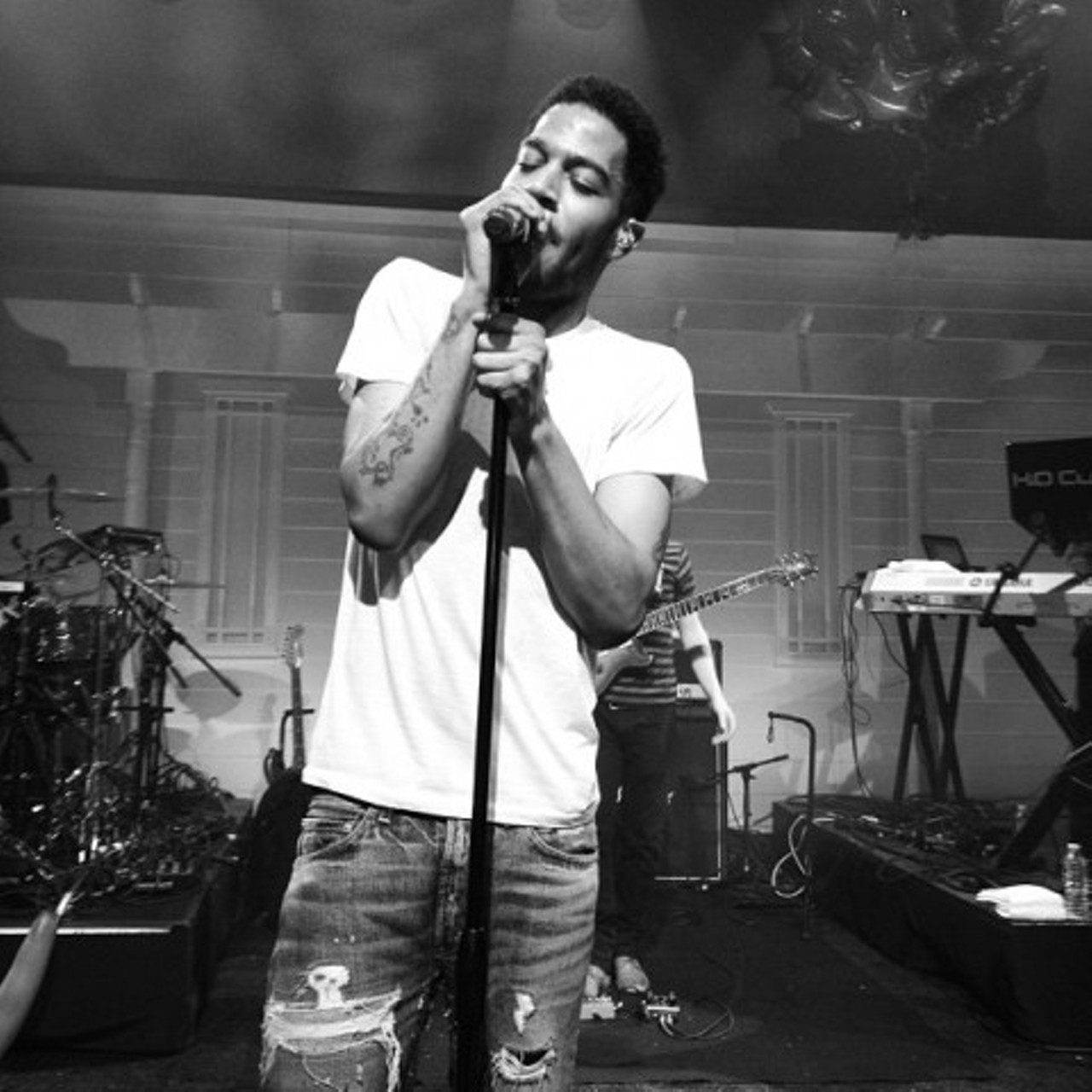 Kid Cudi
Shaker Heights High School
Kid Cudi has six studio albums from his time as a solo rapper, but he is also a member of the rock band WZRD. 
Photo via Sellahremy/Wikimedia Commons