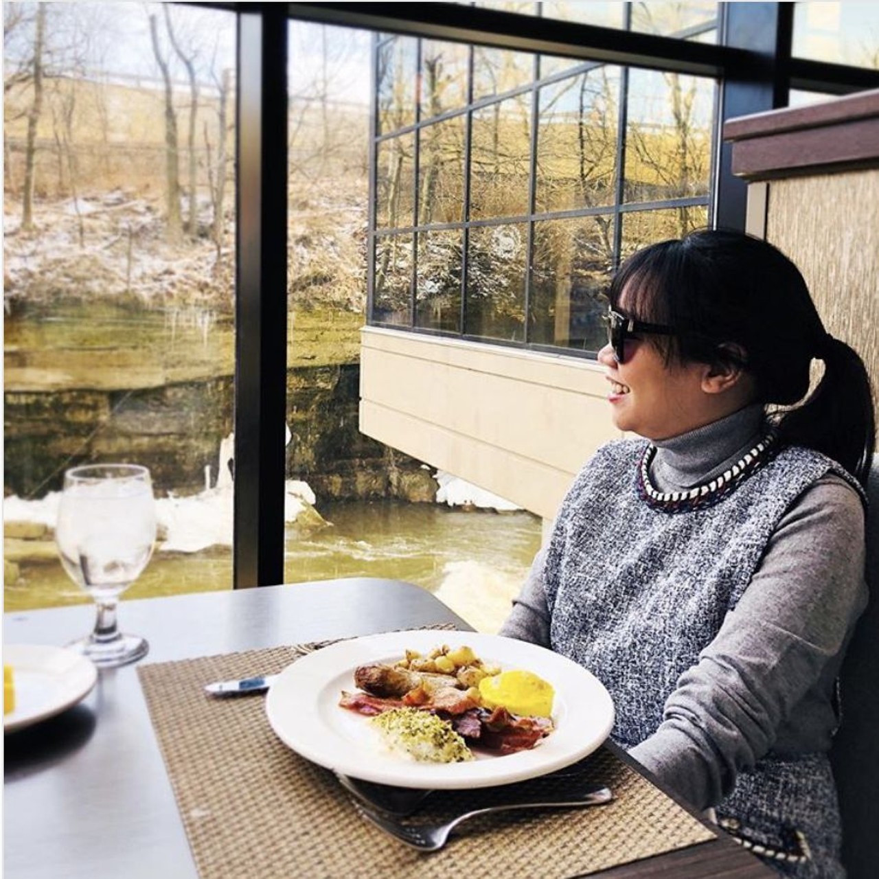 Beau&#146;s on the River
1989 Front Street, Cuyahoga Falls
Floor-to-ceiling windows give the dining room of this New American restaurant supreme views of the surrounding greenery. It&#146;ll feel like you&#146;re eating outside even when the Cleveland weather dips into arctic territory.
Photo via jirehceb/Instagram