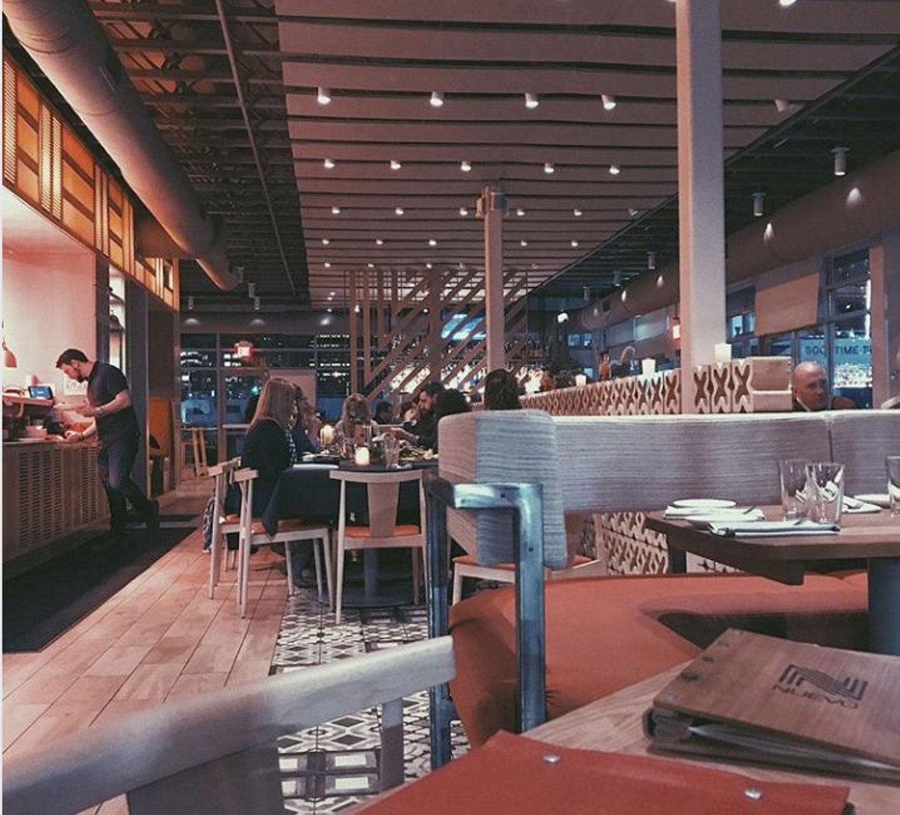 Neuvo Modern Mexican
1000 East 9th St., Cleveland 
With its proximity to downtown, the waterfront, and, of course, one of those Cleveland Signs you see all over social media, Neuvo offers the best views for a post-meal photo shoot.
Photo via theebonyjames_/Instagram