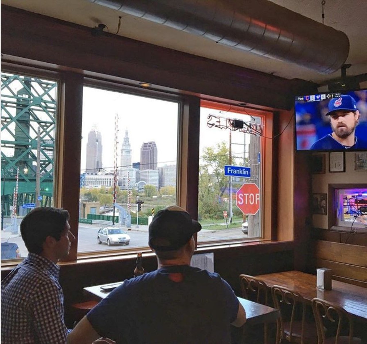 Hoopples Restaurant & Bar
6419 Detroit Ave., Cleveland
You might want to post up near the bar when you head to Hoopples &#151; that&#146;s where all the best views are.
Photo via champagneshan/Instagram