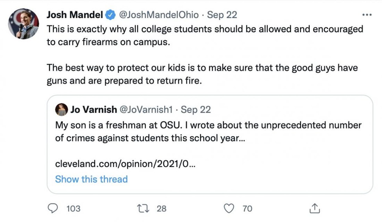 35 Of Josh Mandel's Most Insane And Dangerous Tweets And Facebook Posts
