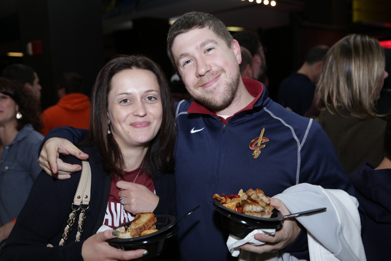 36 Photos from the Wine and Gold Party with the Cleveland Cavaliers