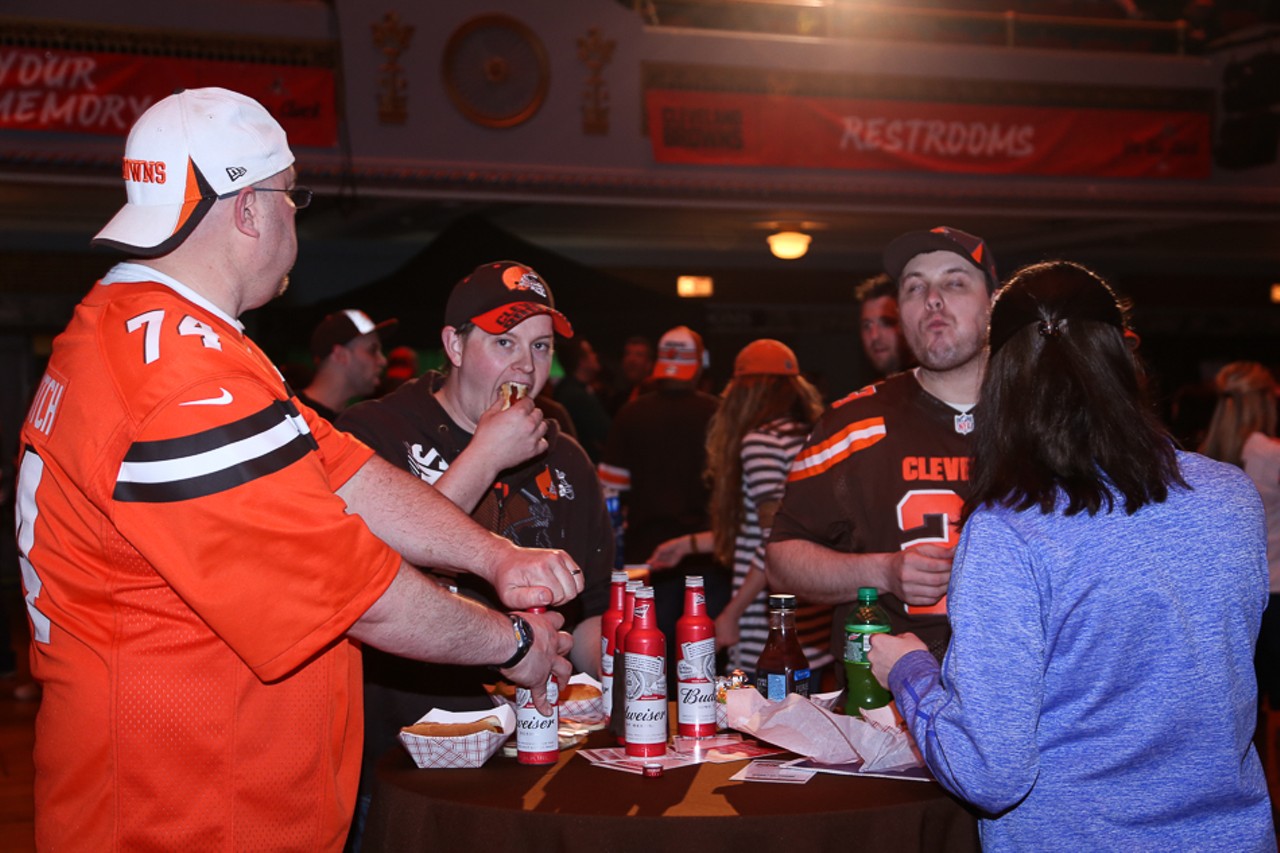 38 Photos of the Official Cleveland Browns Draft Night Party at Cleveland Auditorium