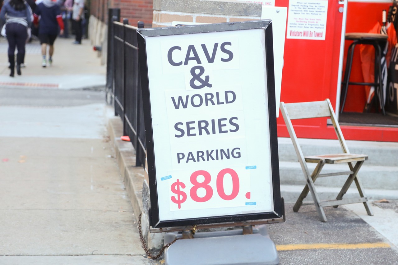 47 Photos of Cleveland Indians World Series Game 6 Festivities